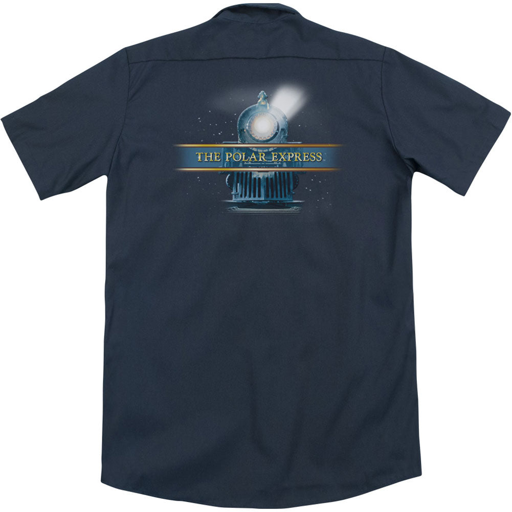 Polar Express Train Logo (Back Print) Workshirt