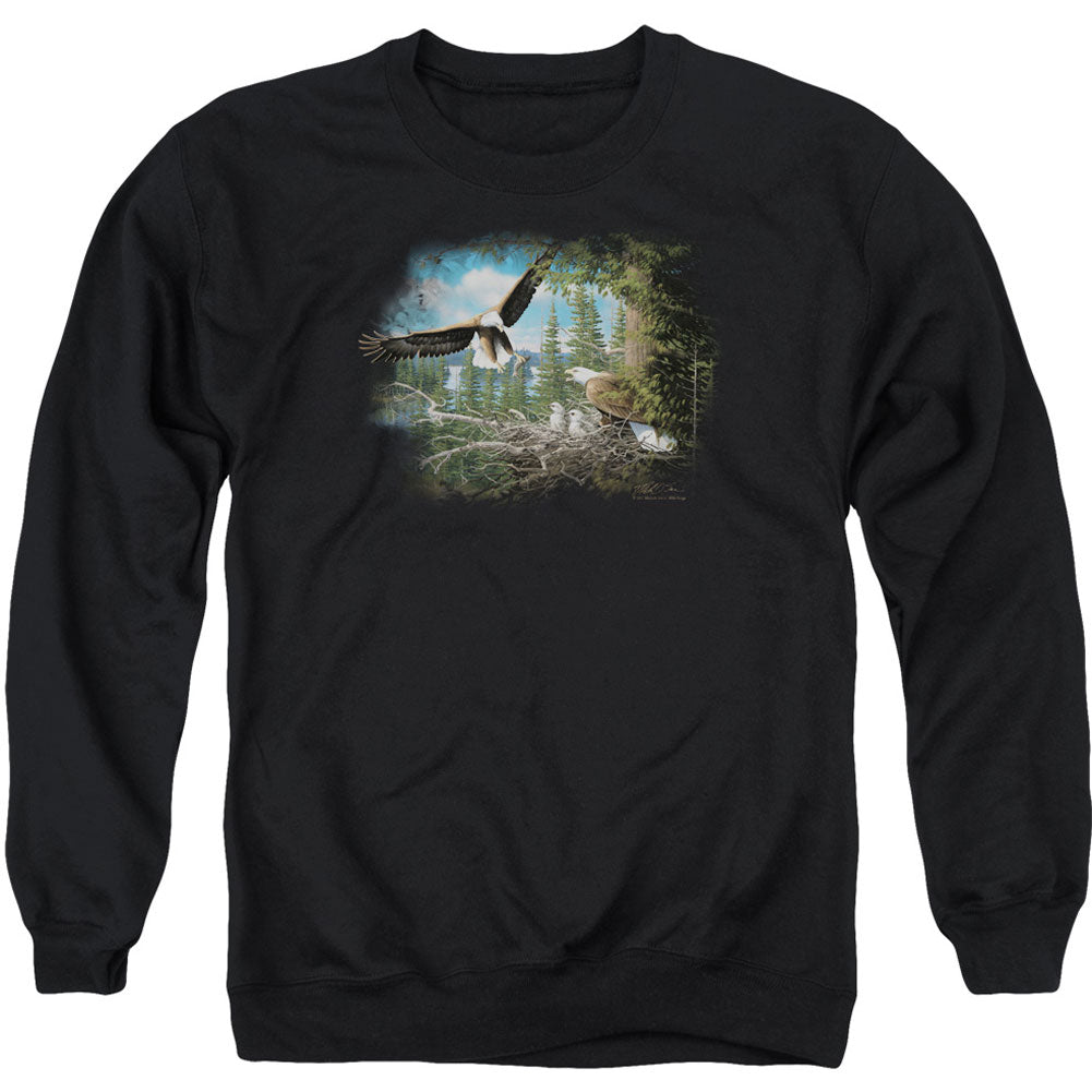 Wildlife Spring Bald Eagles Adult Sweatshirt