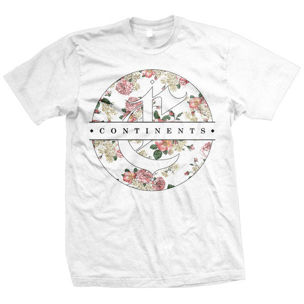 Continents Floral T-shirt