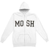 Mosh Zippered Hooded Sweatshirt