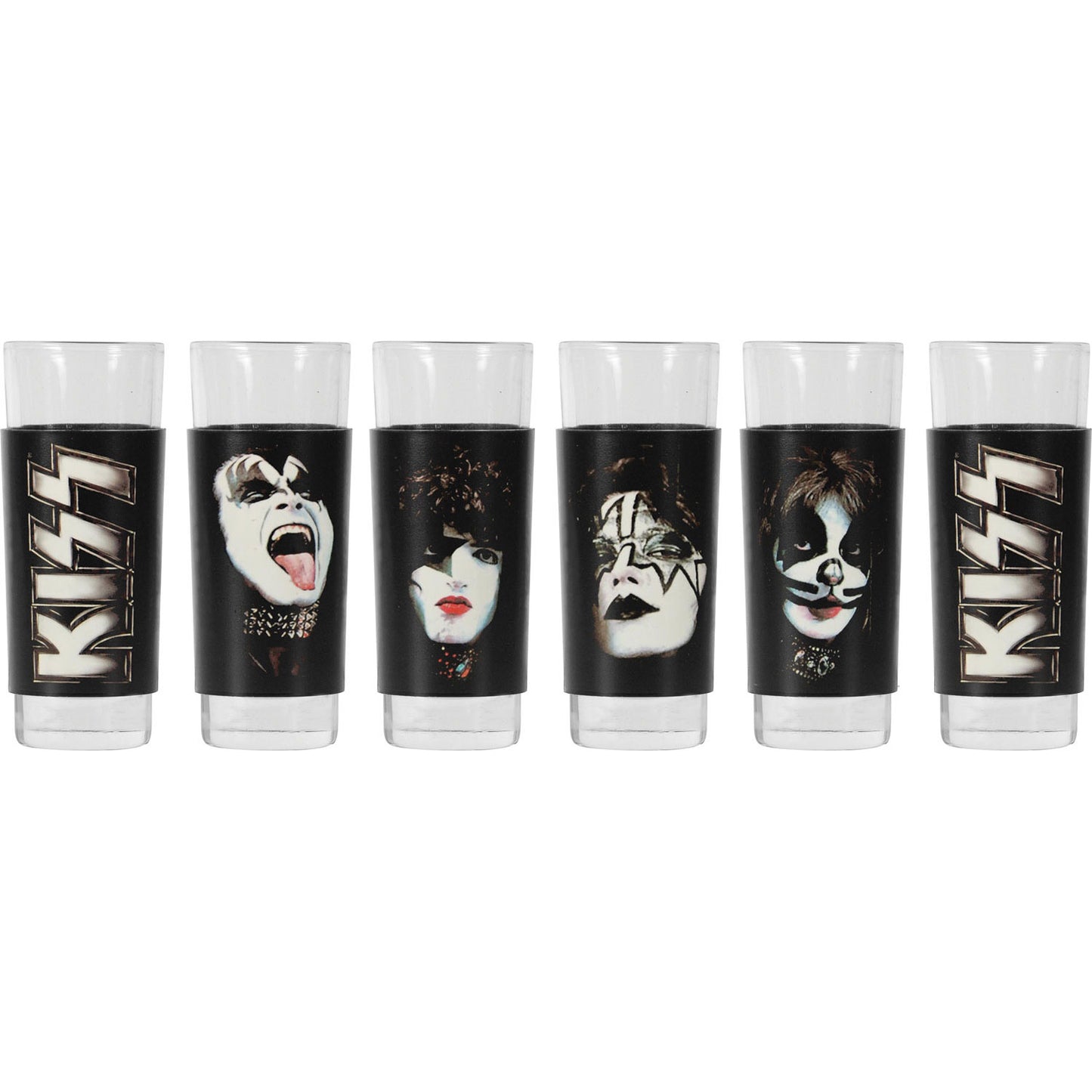 Faces & Logo Shot Glass Set