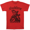 Santeria Skeleton Mens Soft T Slim Fit T-shirt