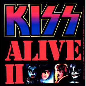 KISS Alive Sticker