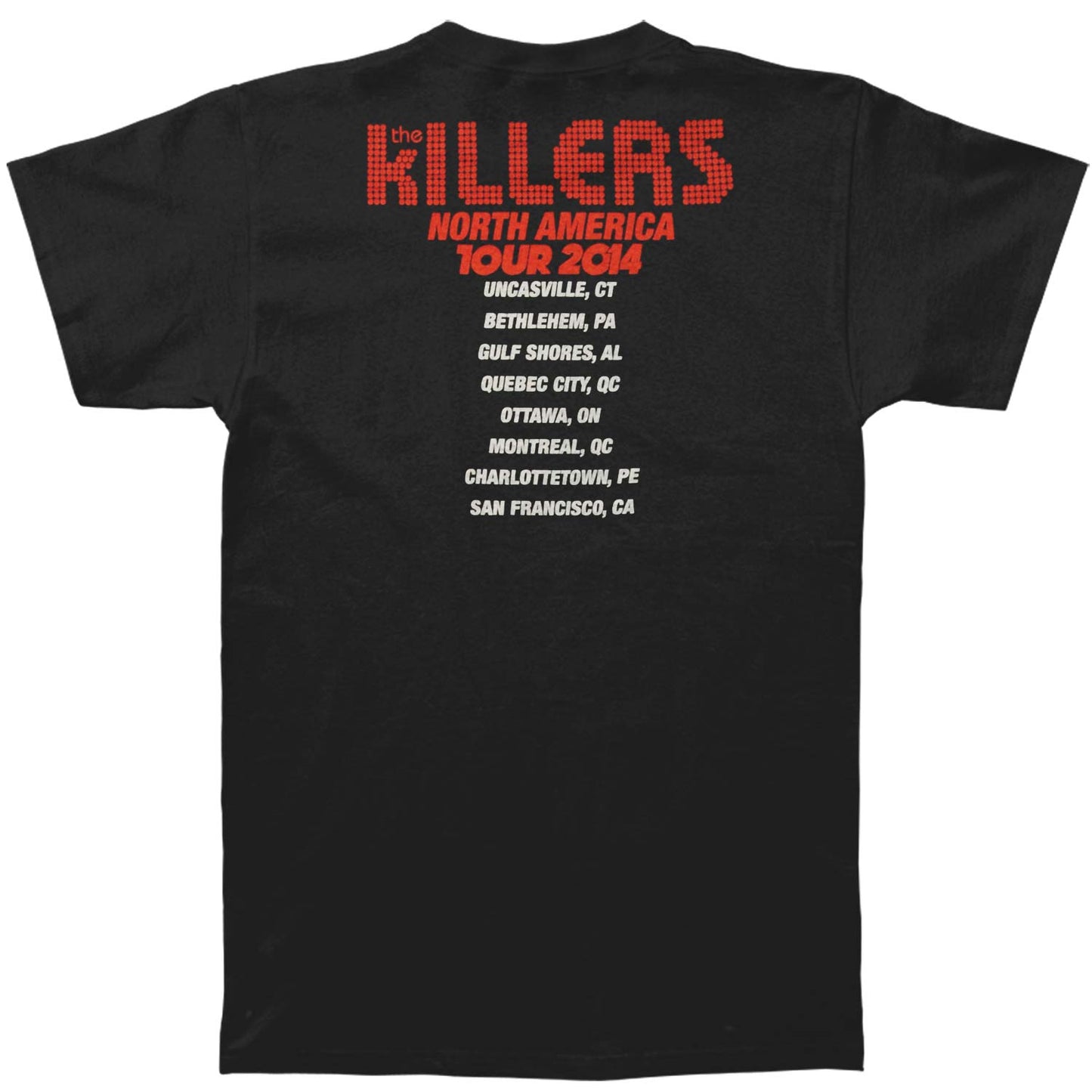 Killers Album Cover 2014 Tour T-shirt