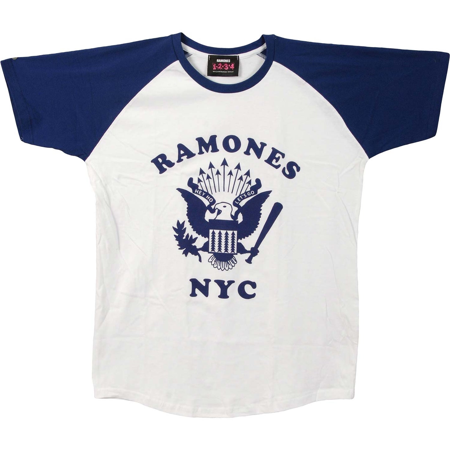 Retro Eagle Raglan Short Sleeve