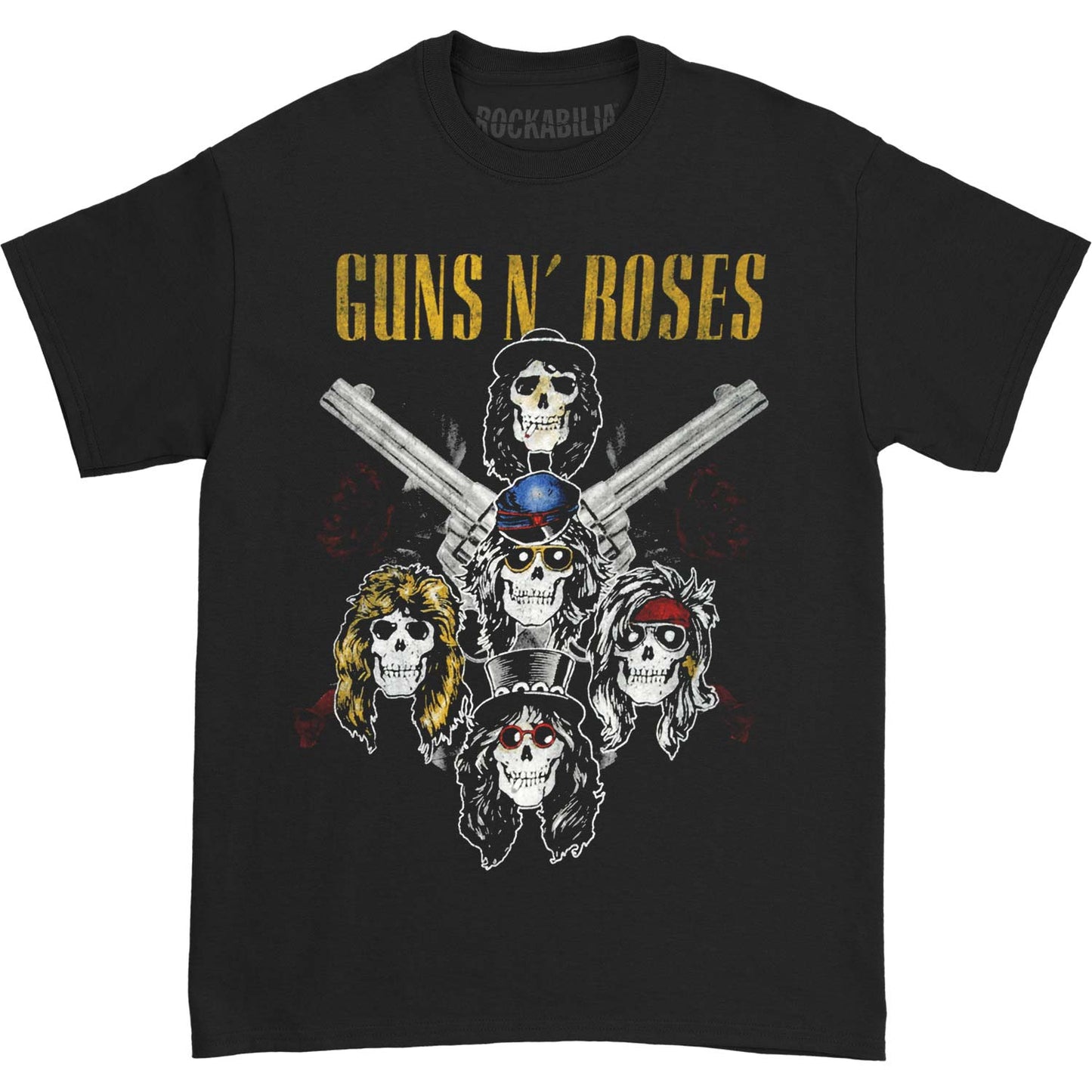 Guns N Roses Cross Gun T-shirt