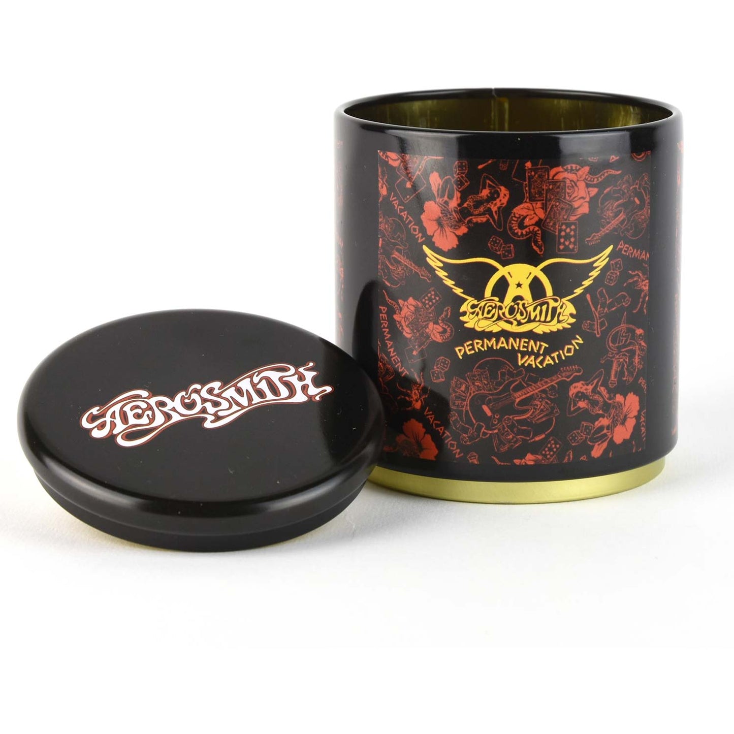 Aerosmith Permanent Vacation Stash Tin