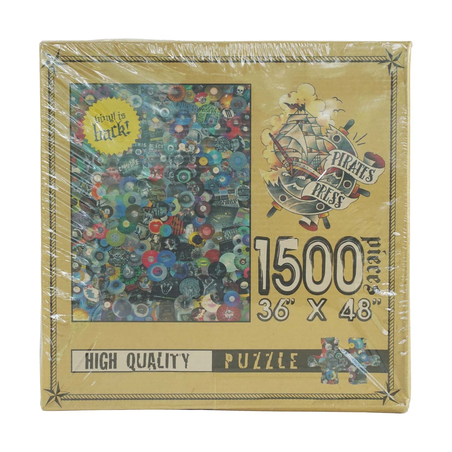 Records Collage Puzzle