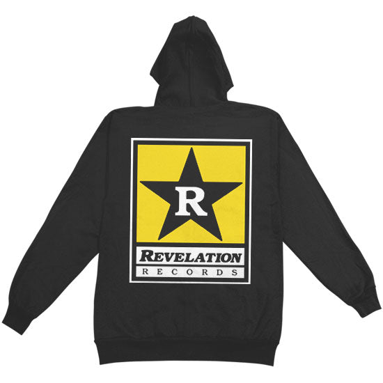 Revelation Records Logo Zippered Hooded Sweatshirt