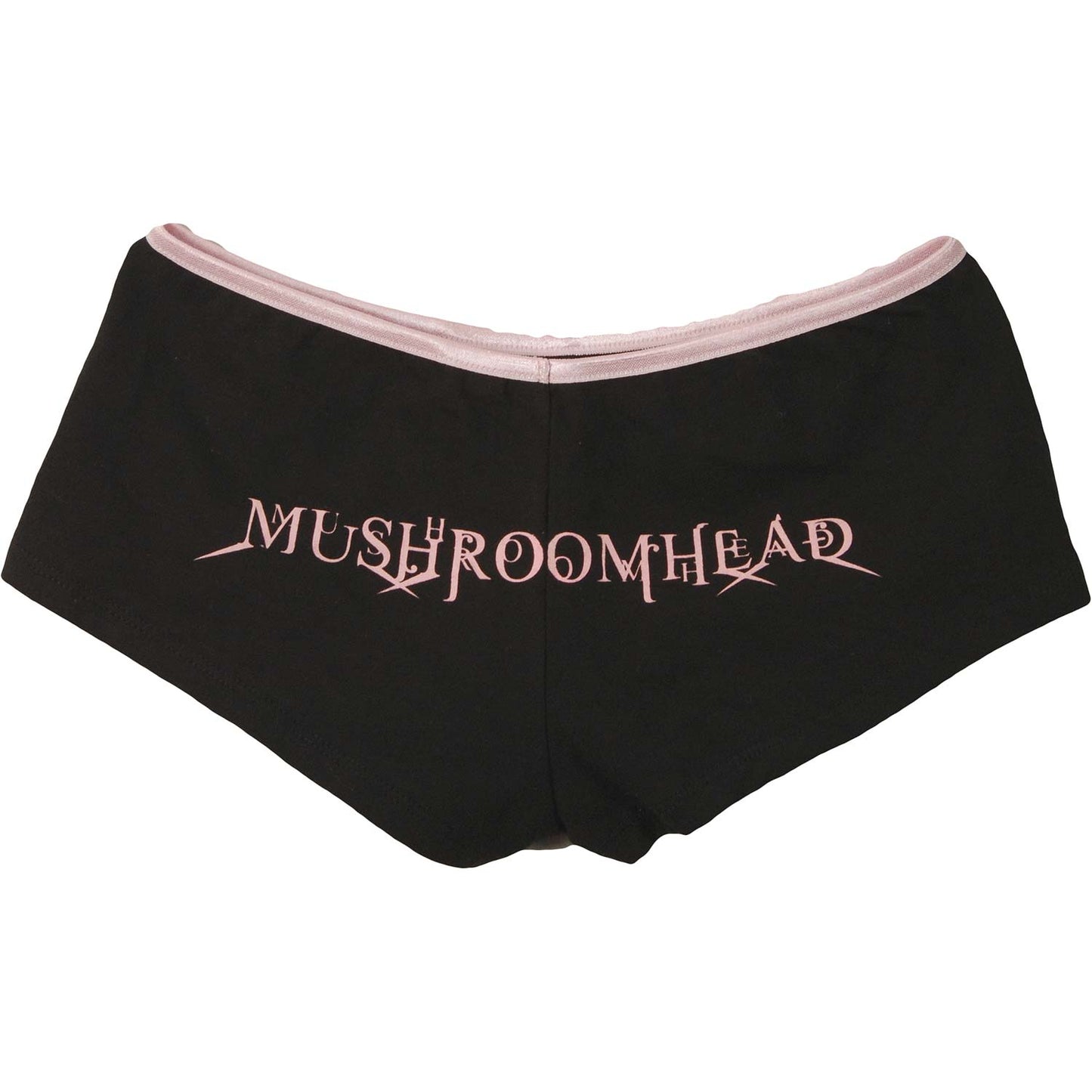 X-Face Black/Pink Booty Shorts