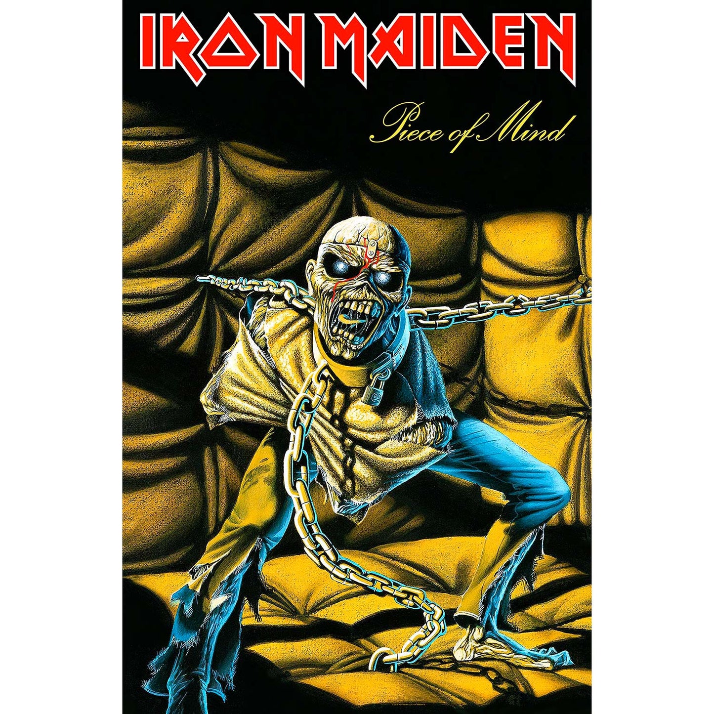 Iron Maiden Piece Of Mind Poster Flag
