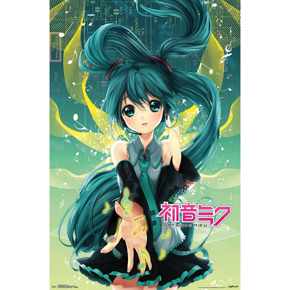 Hatsune Miku Notes Domestic Poster