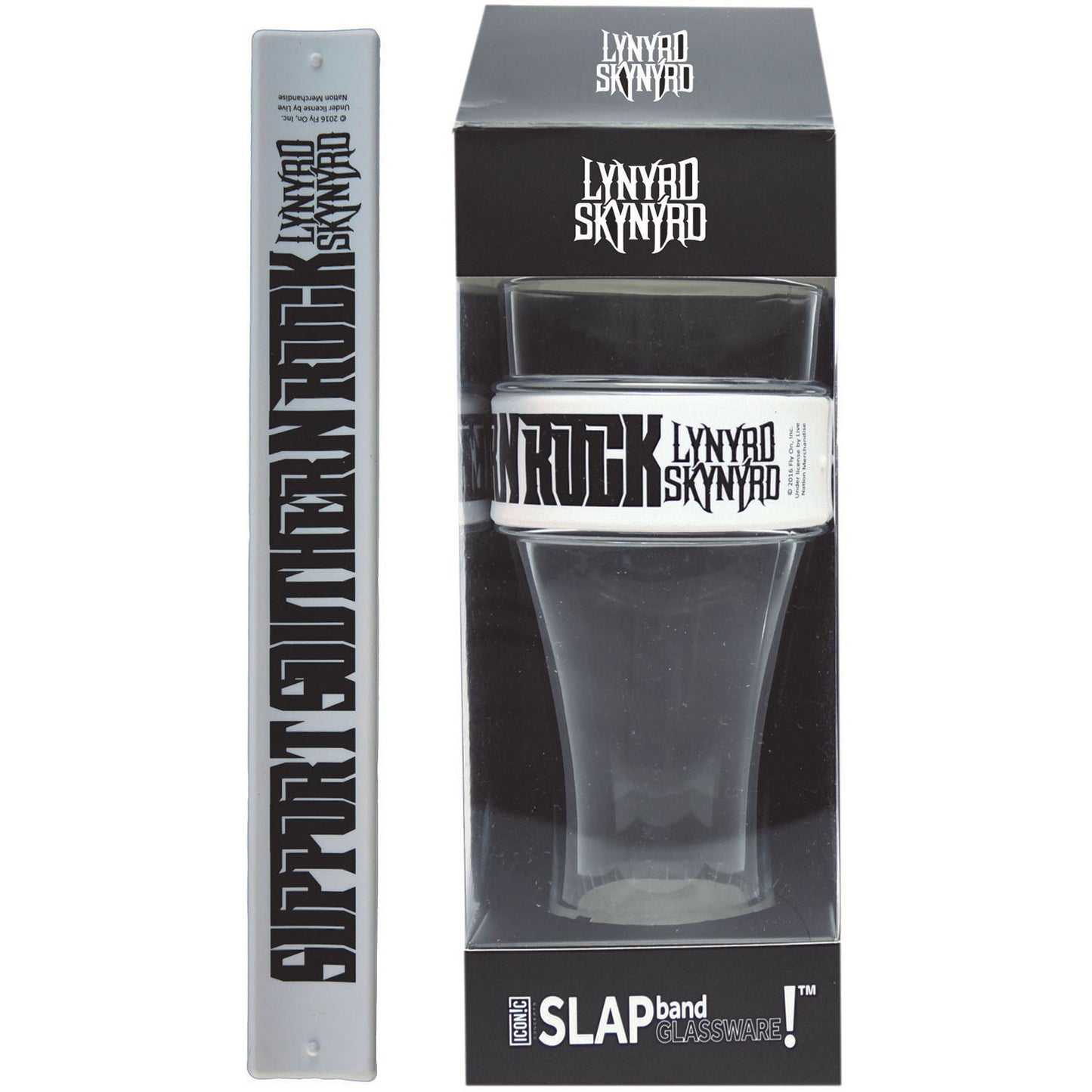 Lynyrd Skynyrd Support Pint Glass
