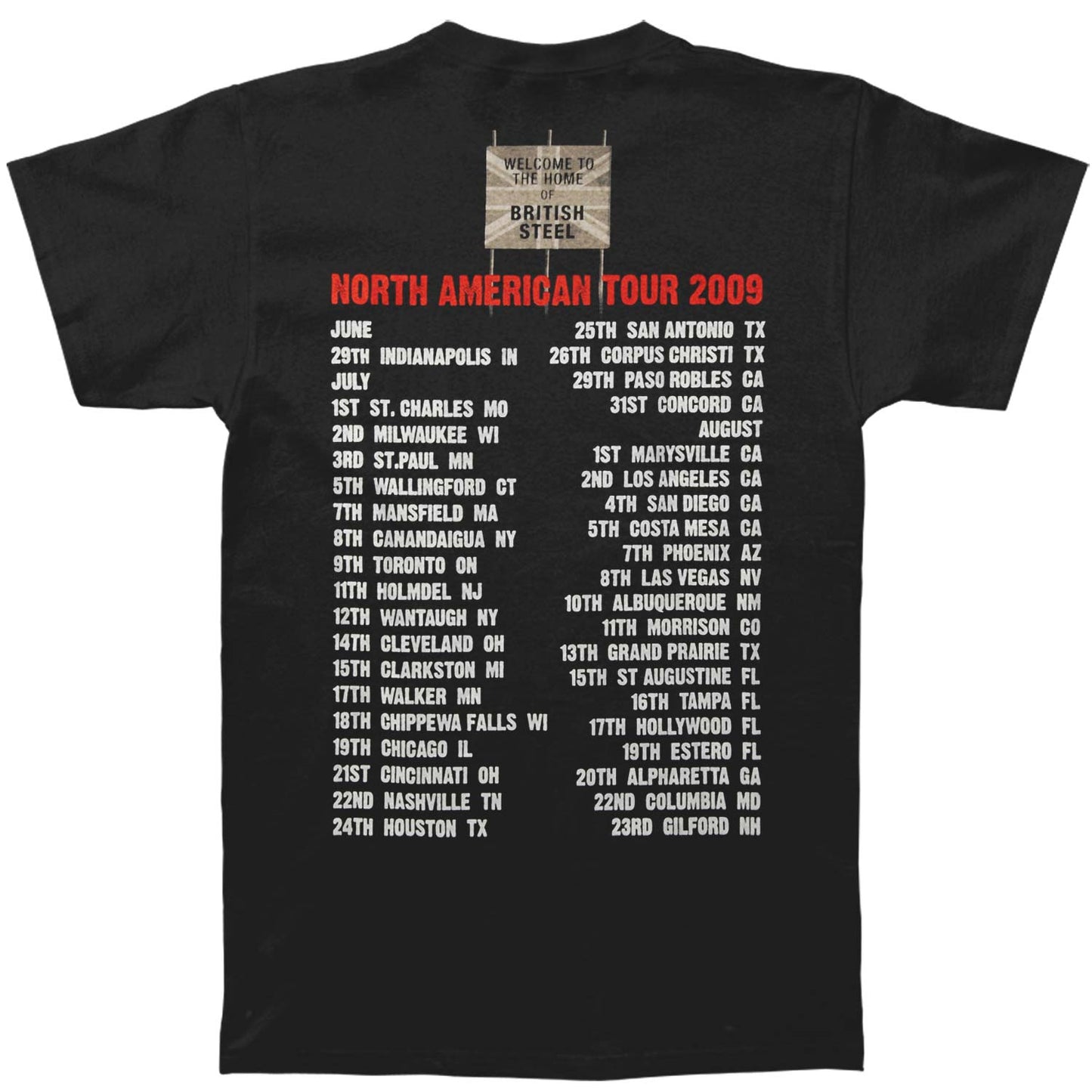 Judas Priest British Steel T-shirt