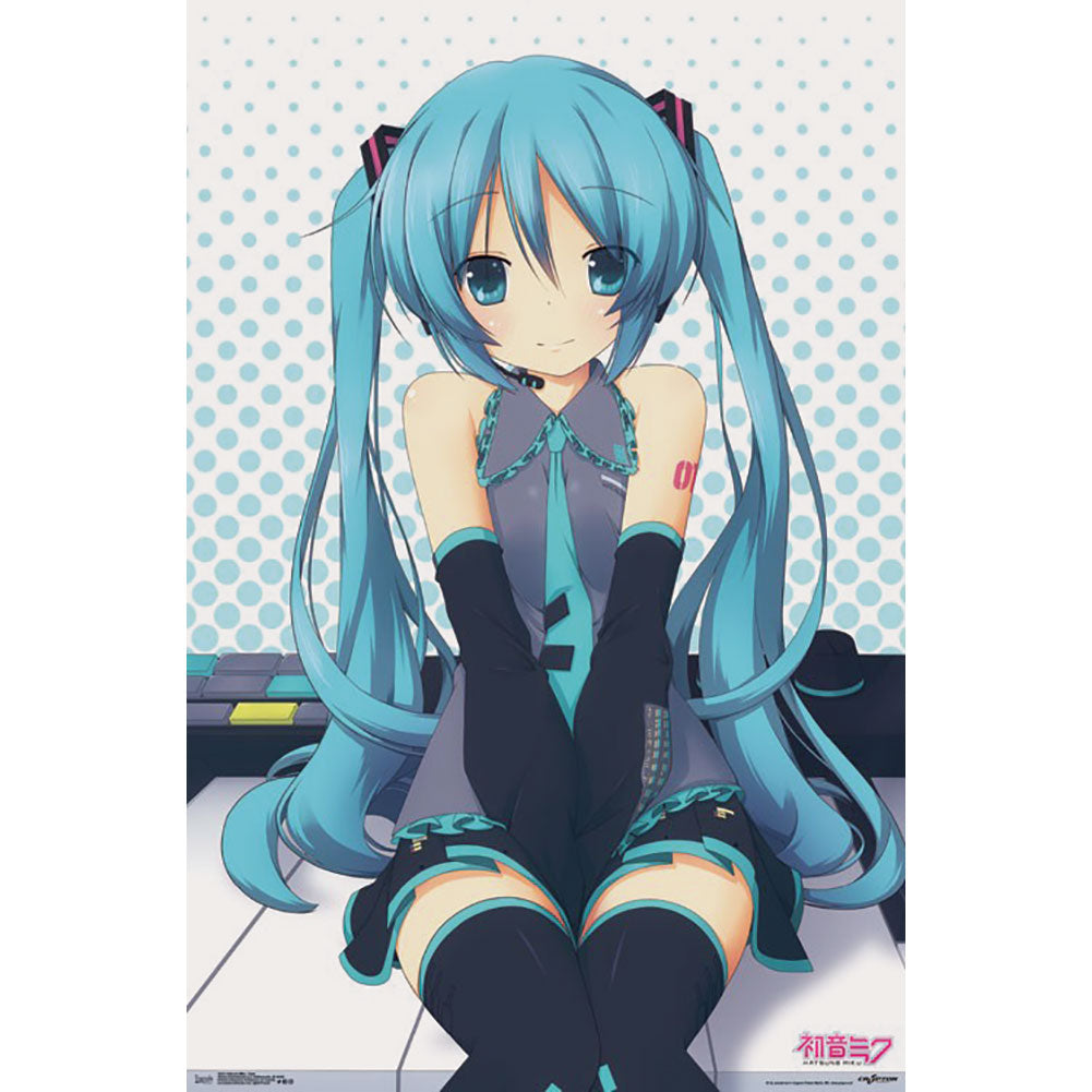 Hatsune Miku Keys Domestic Poster
