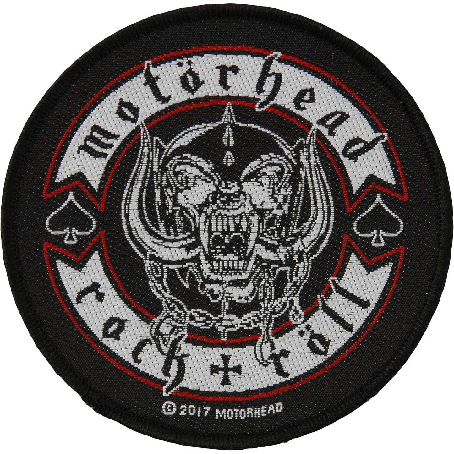 Biker Badge Woven Patch