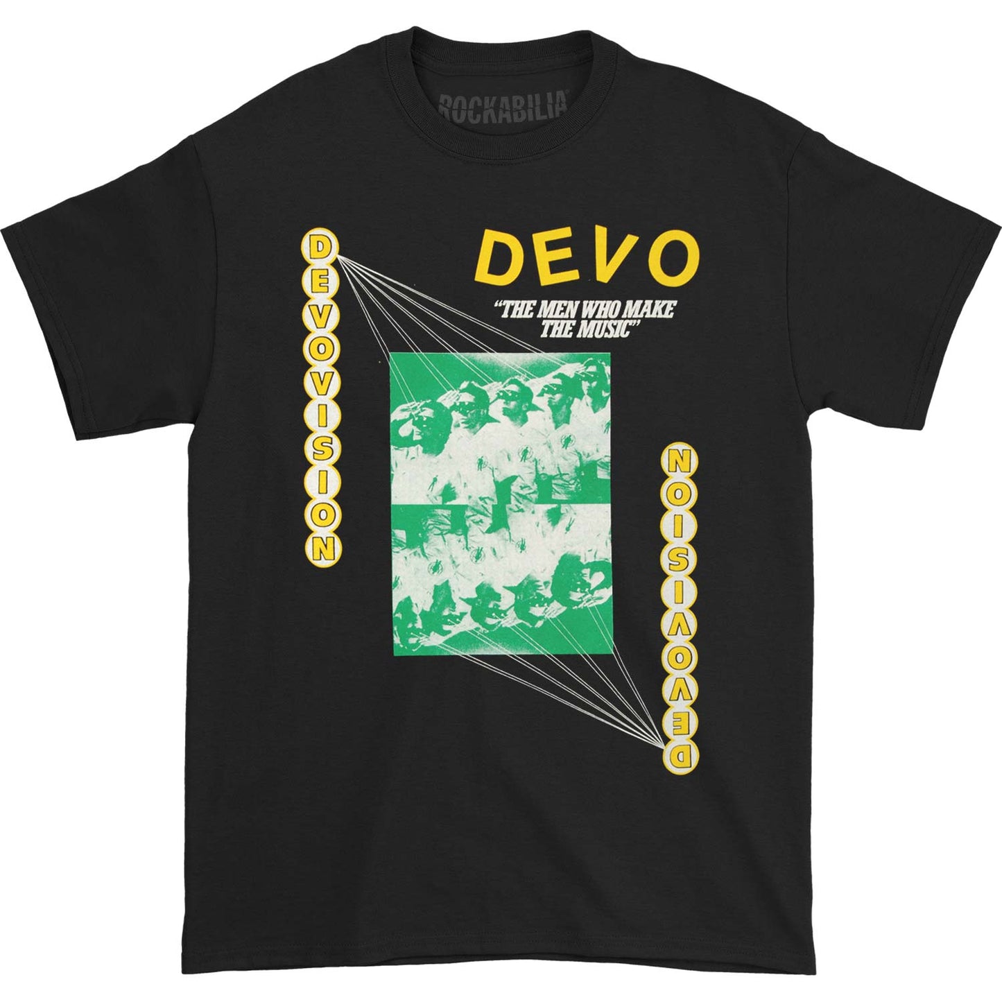 Devo Devo - Devovision Black T-shirt