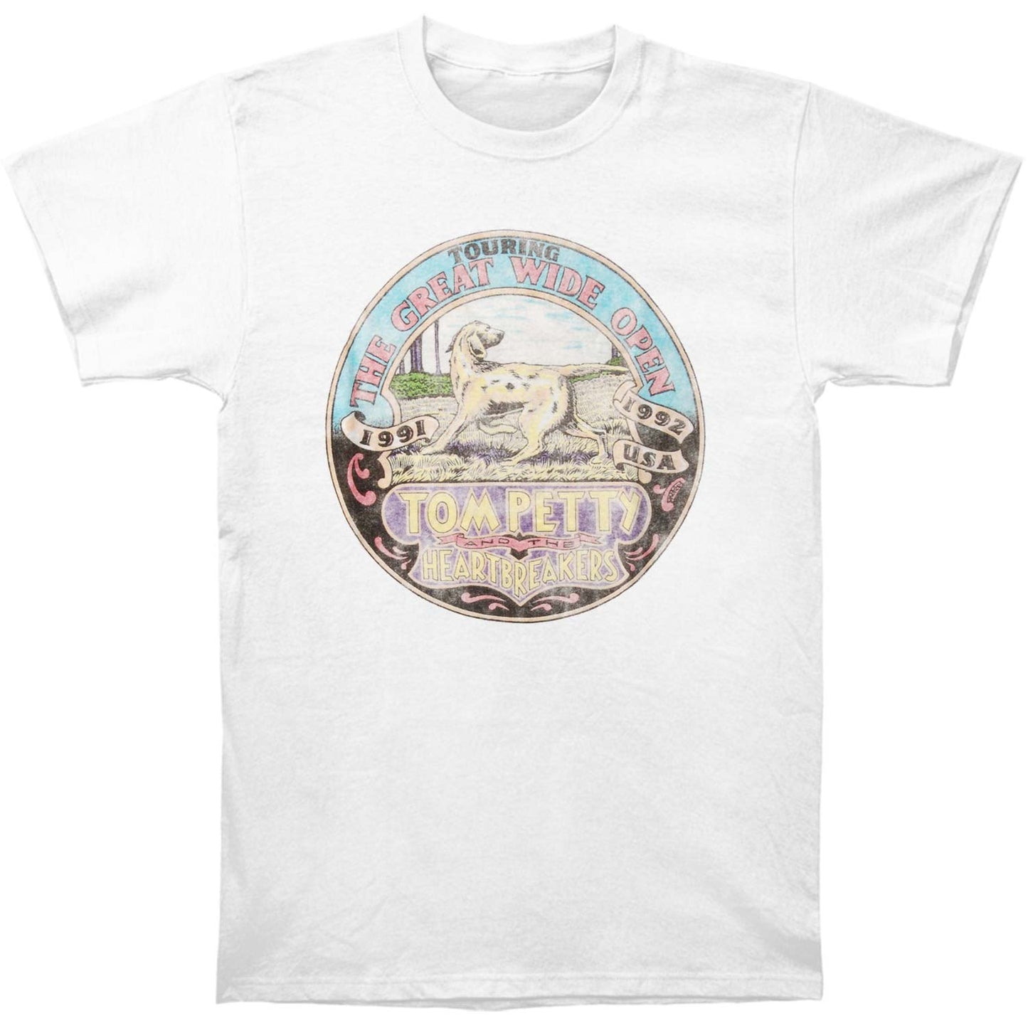 Great Wide Open (Soft Hand Inks) Slim Fit T-shirt