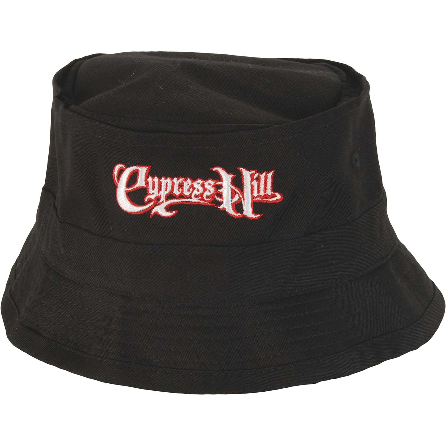Embroidered Script Logo Bucket Cap