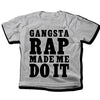 Gangsta Rap Made Me Do It Childrens T-shirt