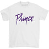 Purple Prince Logo White T-shirt