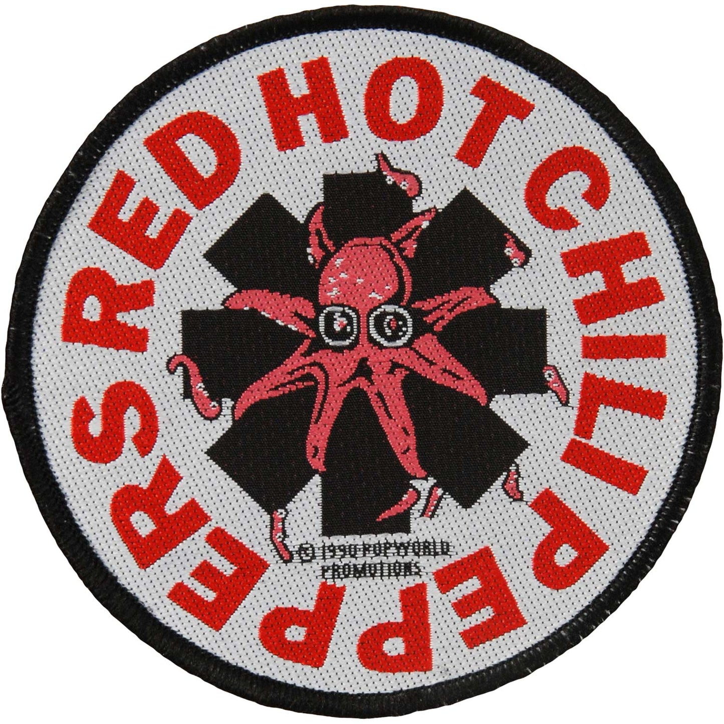 Red Hot Chili Peppers Octopus Woven Patch