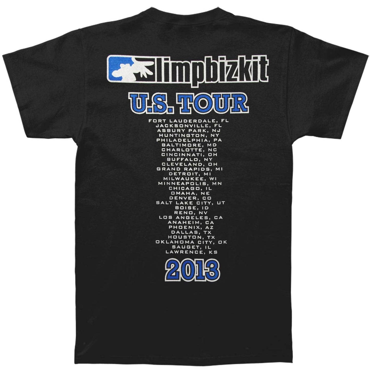 U.S. Tour 2013 T-shirt