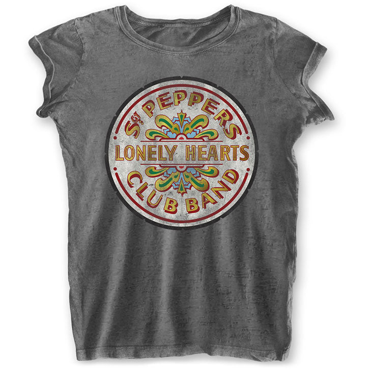 Beatles Sgt Pepper Drum Vintage Junior Top