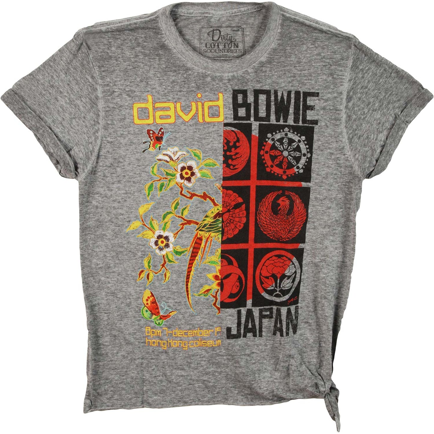 David Bowie Hong Kong Japan Split Junior Top