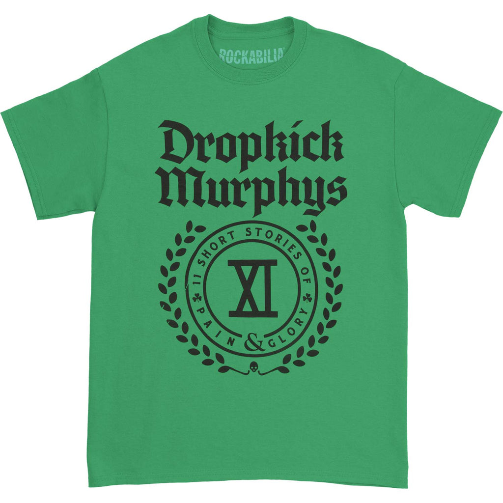 Dropkick Murphys T Shirt - Dropkick Murphys Short Stories Crest T-Shirt SM