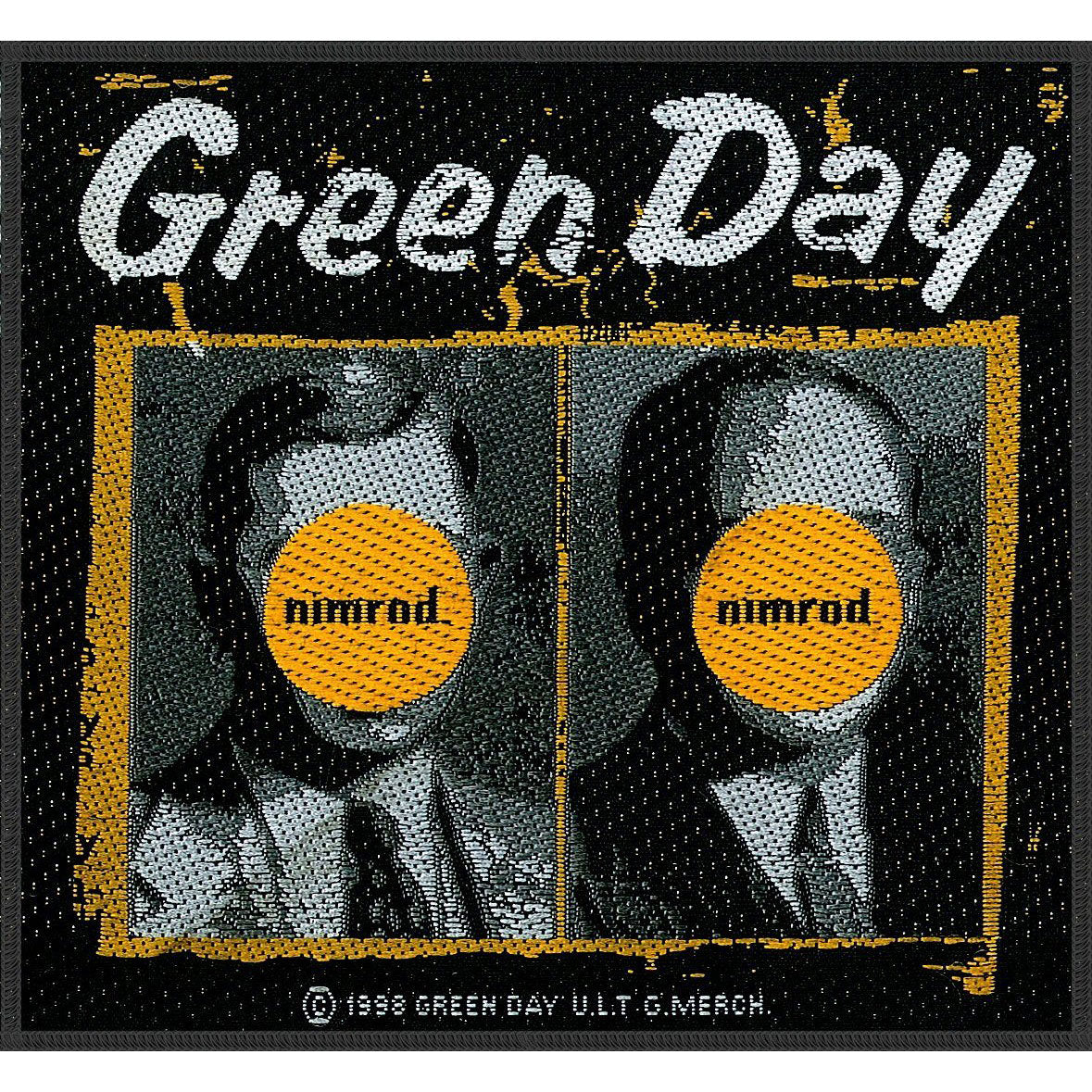 Green Day Nimrod Woven Patch