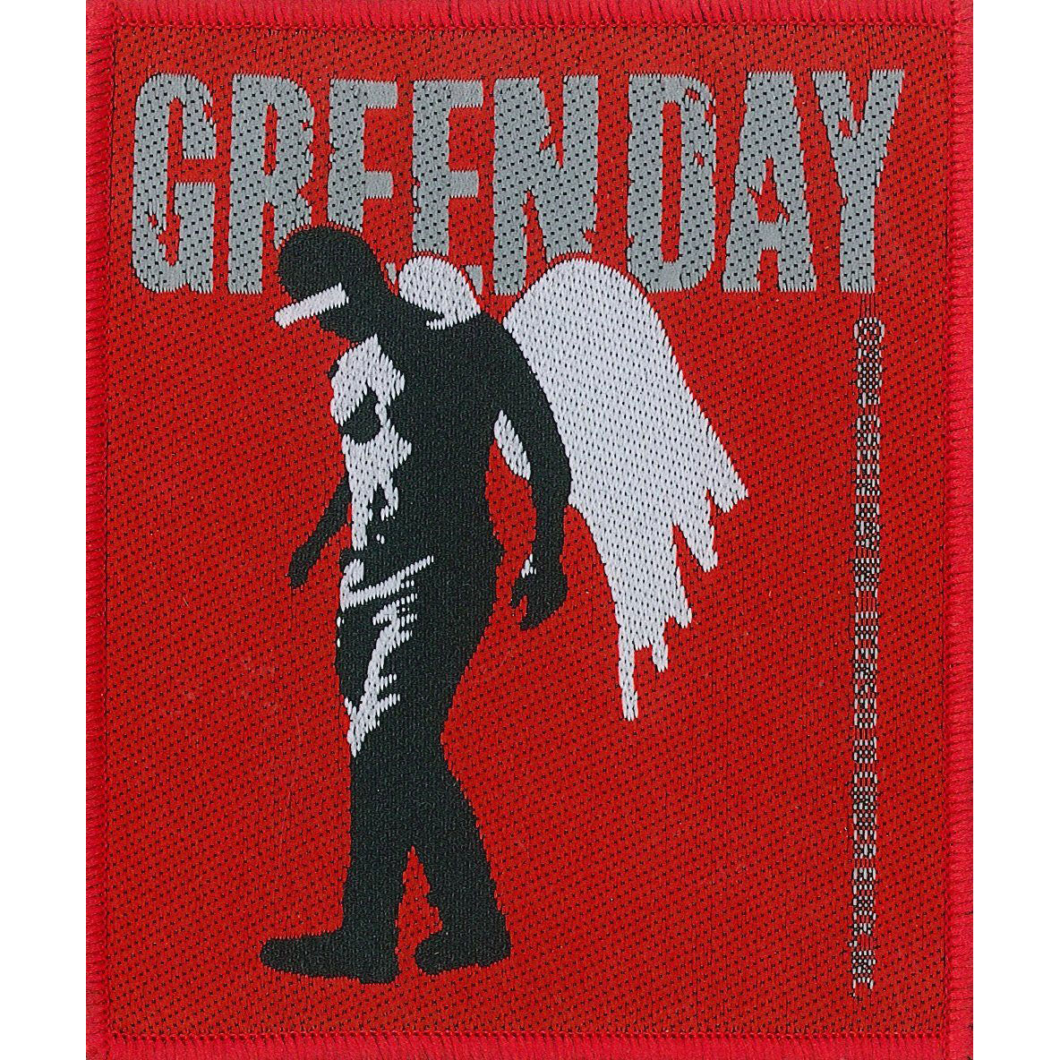 Green Day Wings Woven Patch