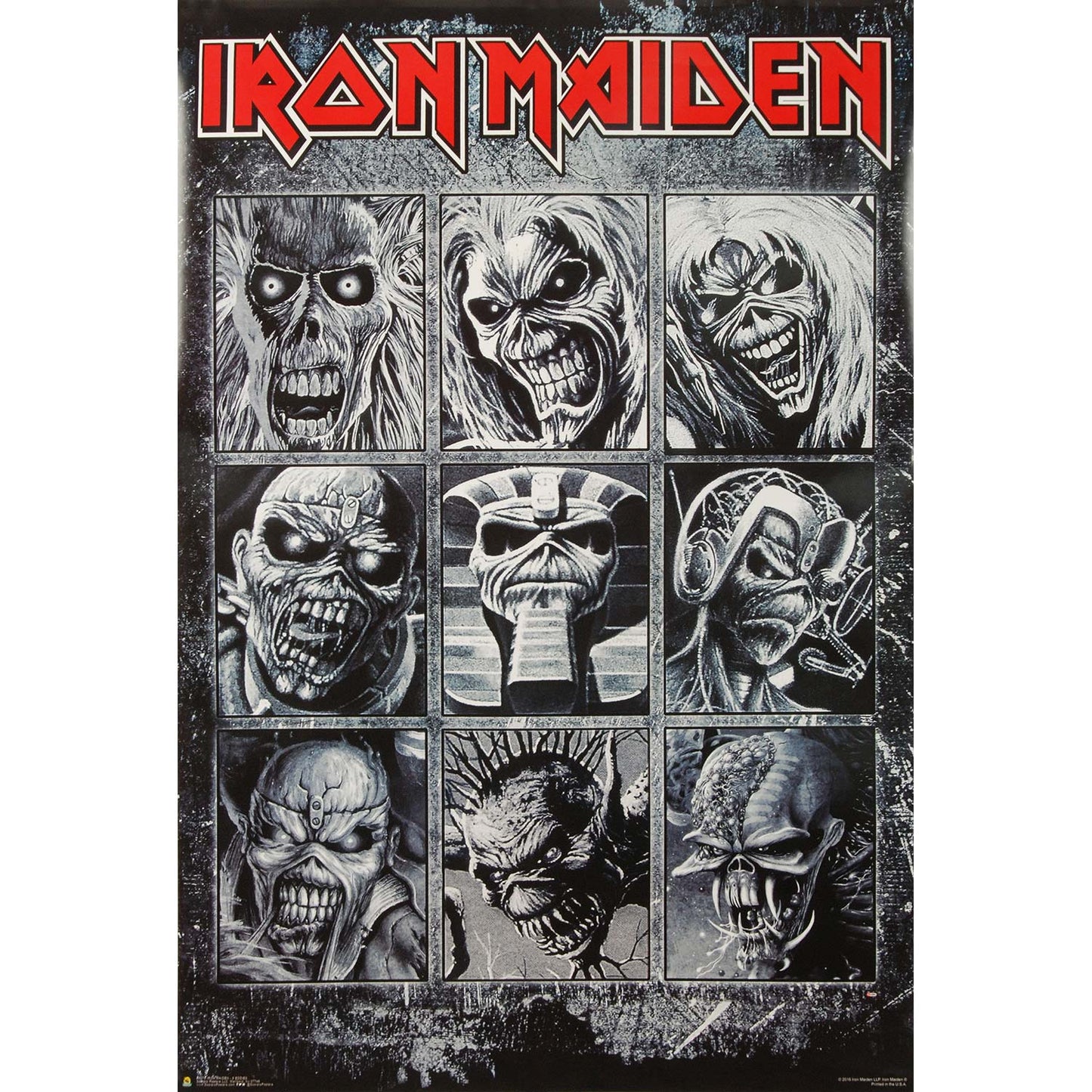 Faces Of Eddie Domestic Poster