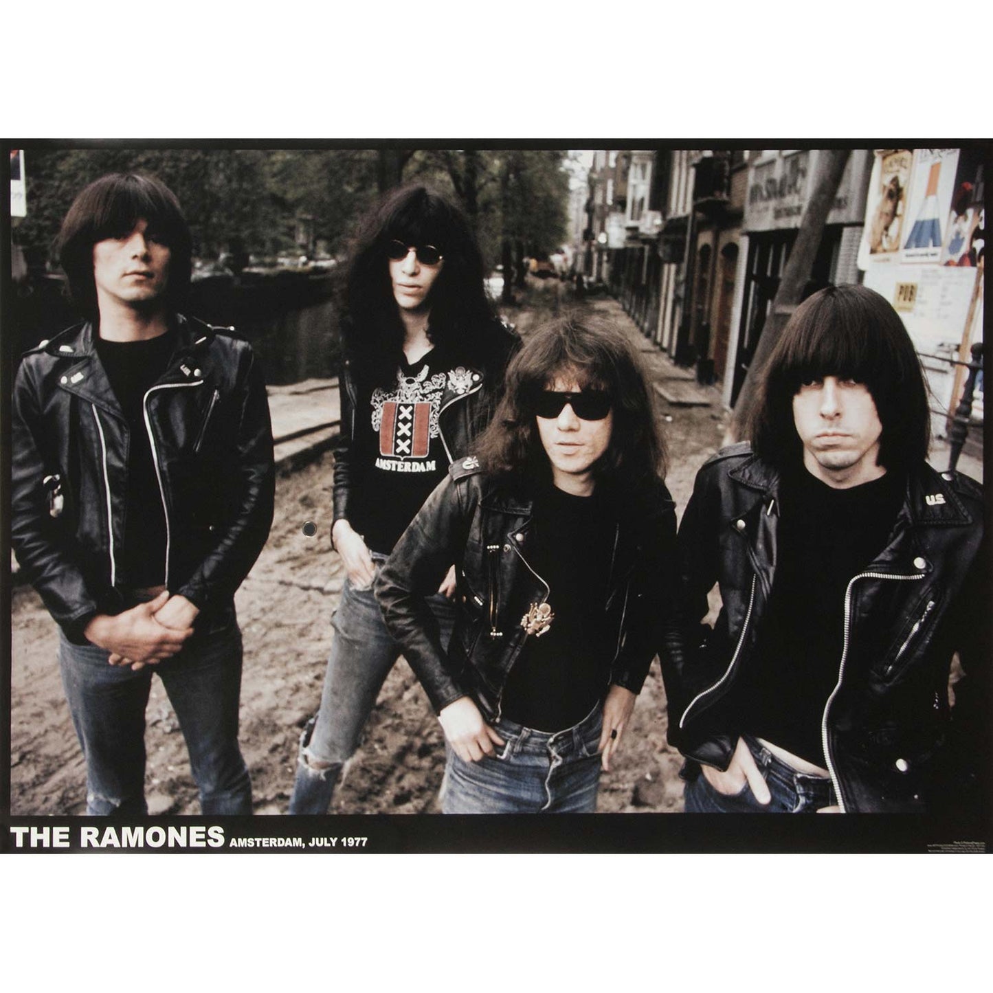 Ramones Amsterdam Import Poster