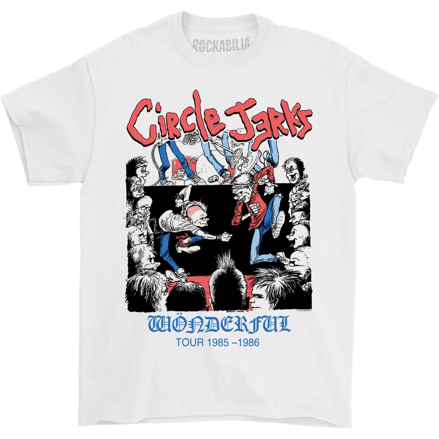 Circle Jerks Wonderful Tour T-shirt