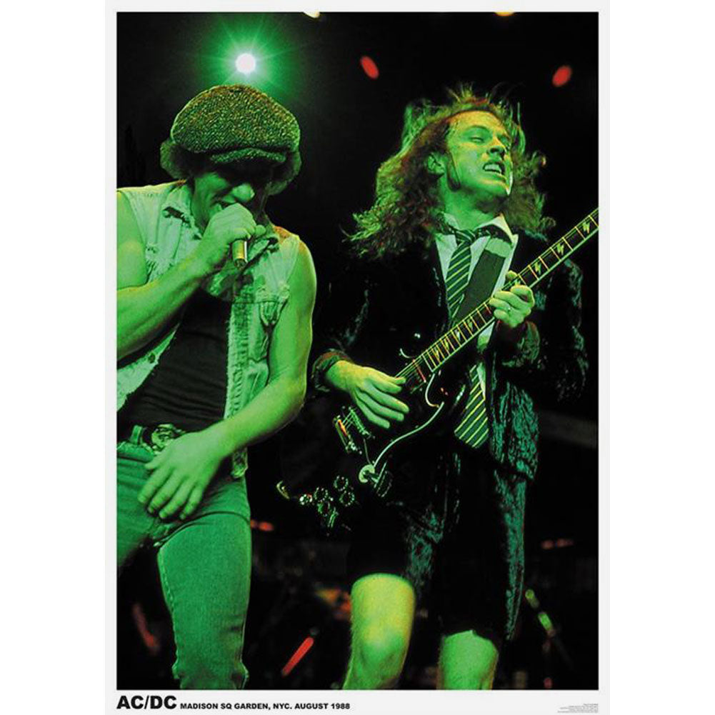 AC/DC Madison Square Garden Import Poster