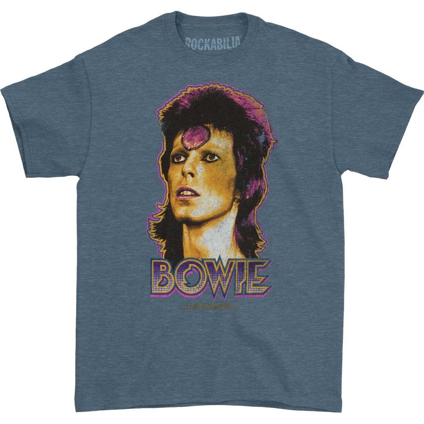 David Bowie Ziggy Medallion T-shirt