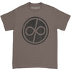 Infinite Distress Logo Charcoal Men's T-shirt