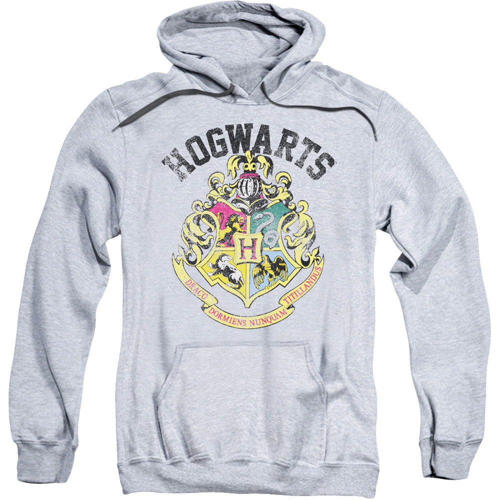 Harry Potter Harry Potter Hogwarts Crest Adult 25% Poly Hooded Sweatshirt