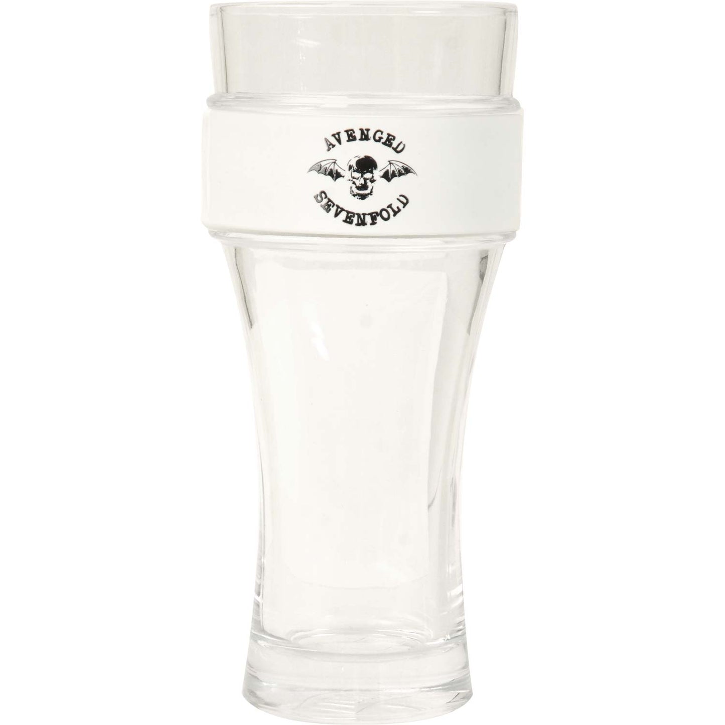 B & W Death Bat Pint Glass