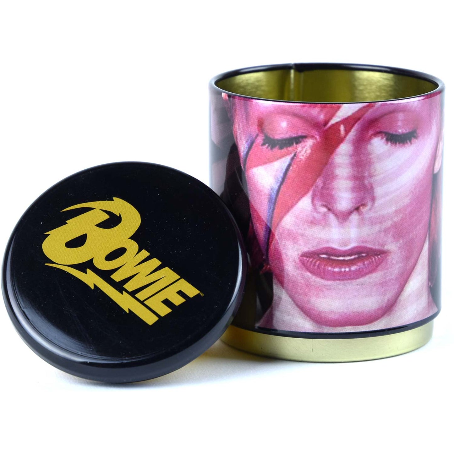 David Bowie Collage Stash Tin
