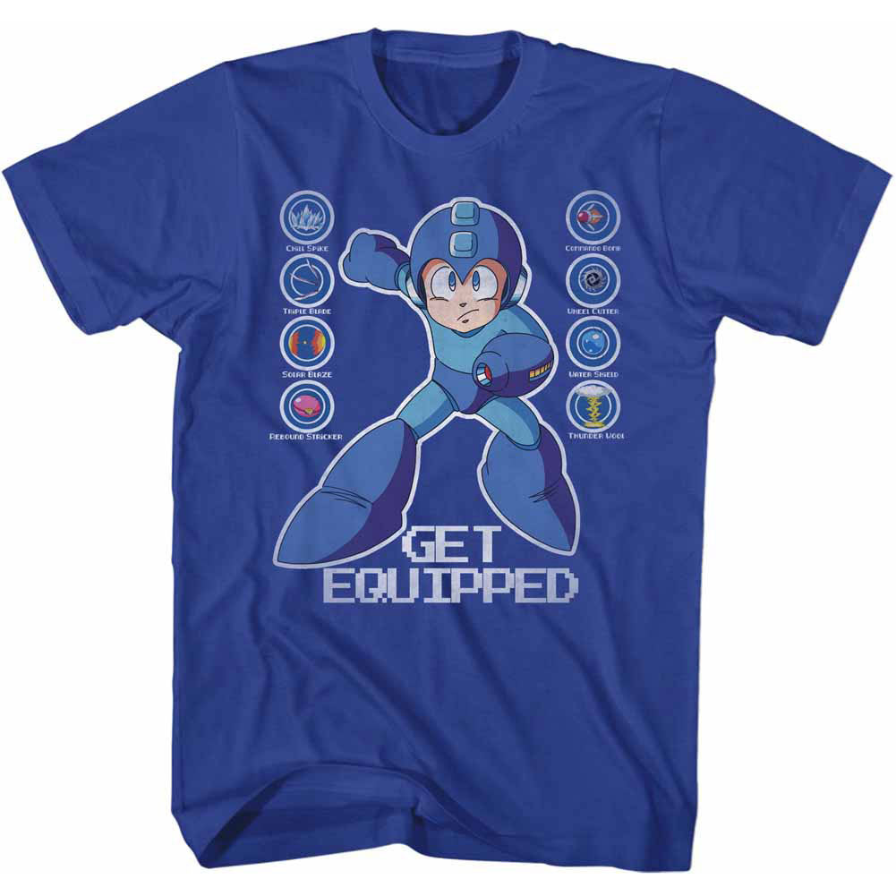 Mega Man Get Equipped T-shirt