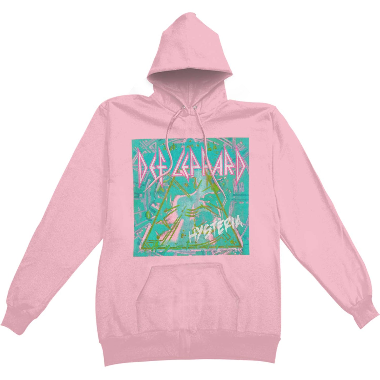 Def Leppard Hysteria Abstract Hooded Sweatshirt
