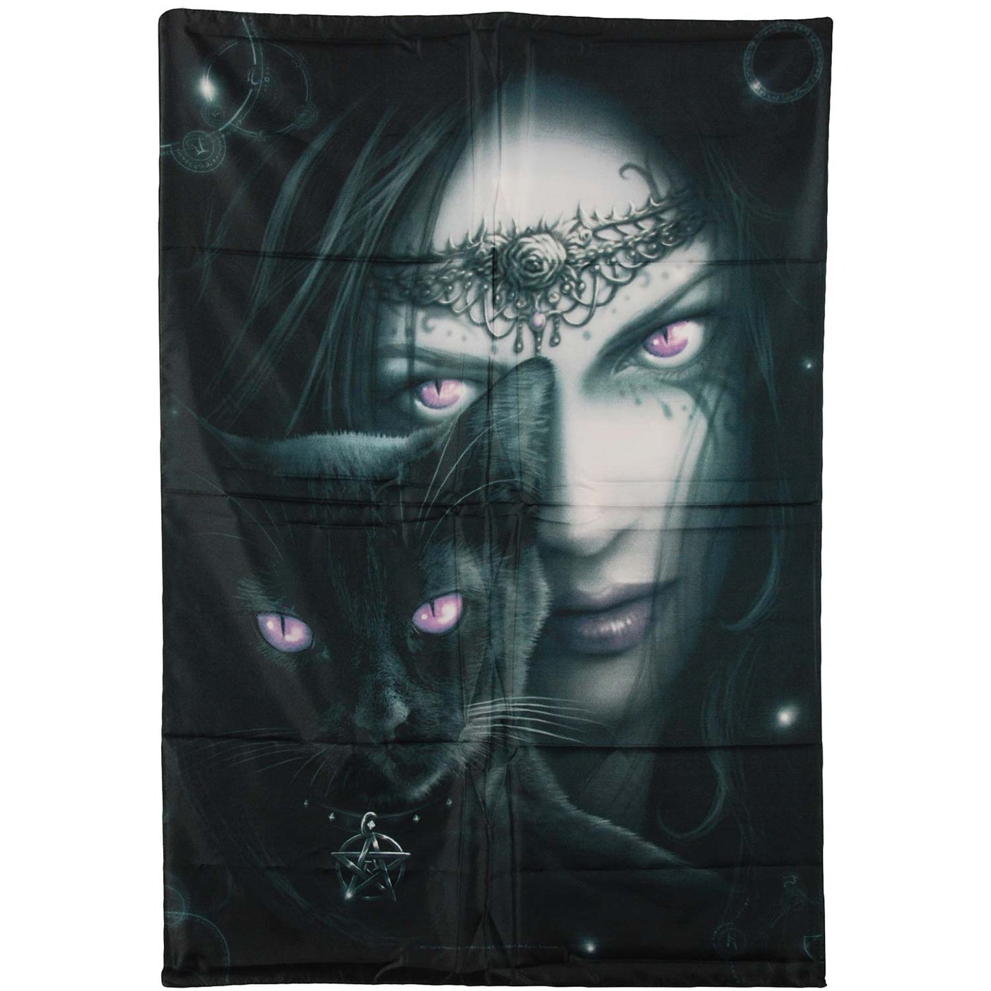 Spiral - Cat Eyes Poster Flag