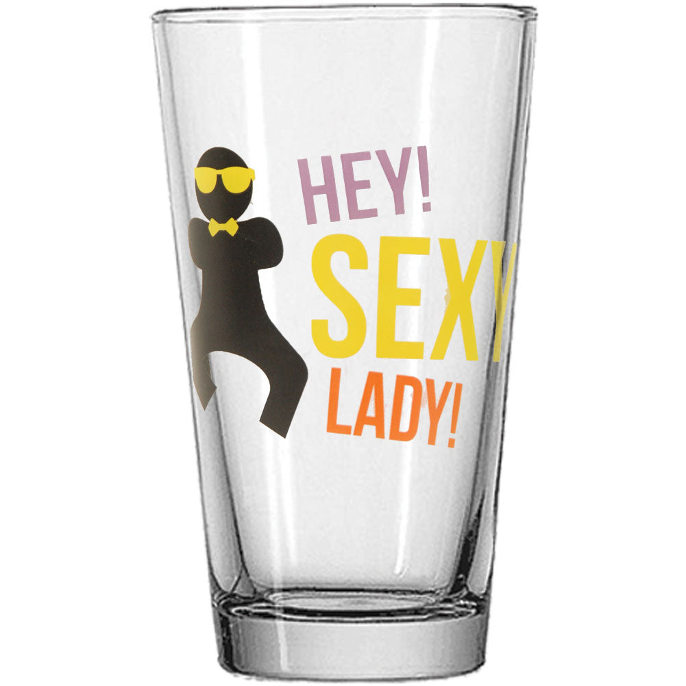 Psy Sexy Lady Pint Glass