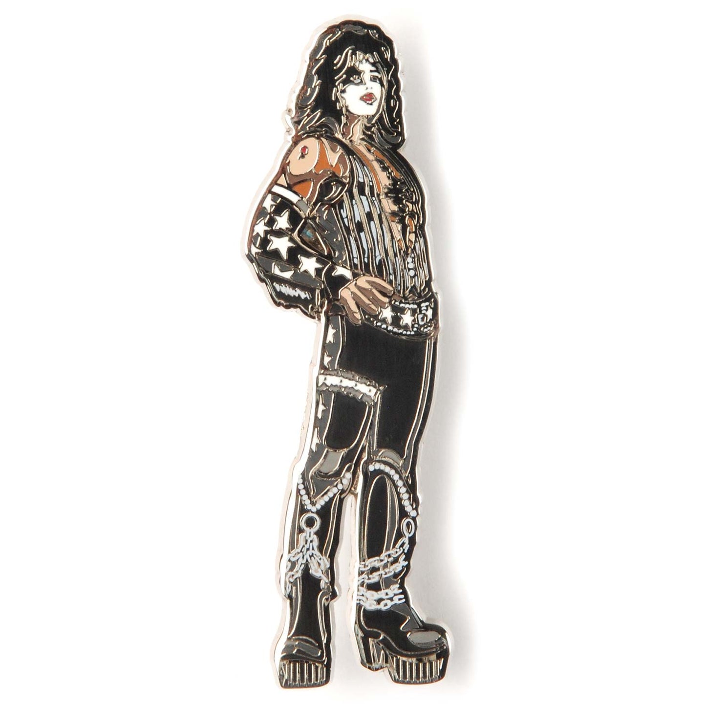 KISS The Starchild Pewter Pin Badge
