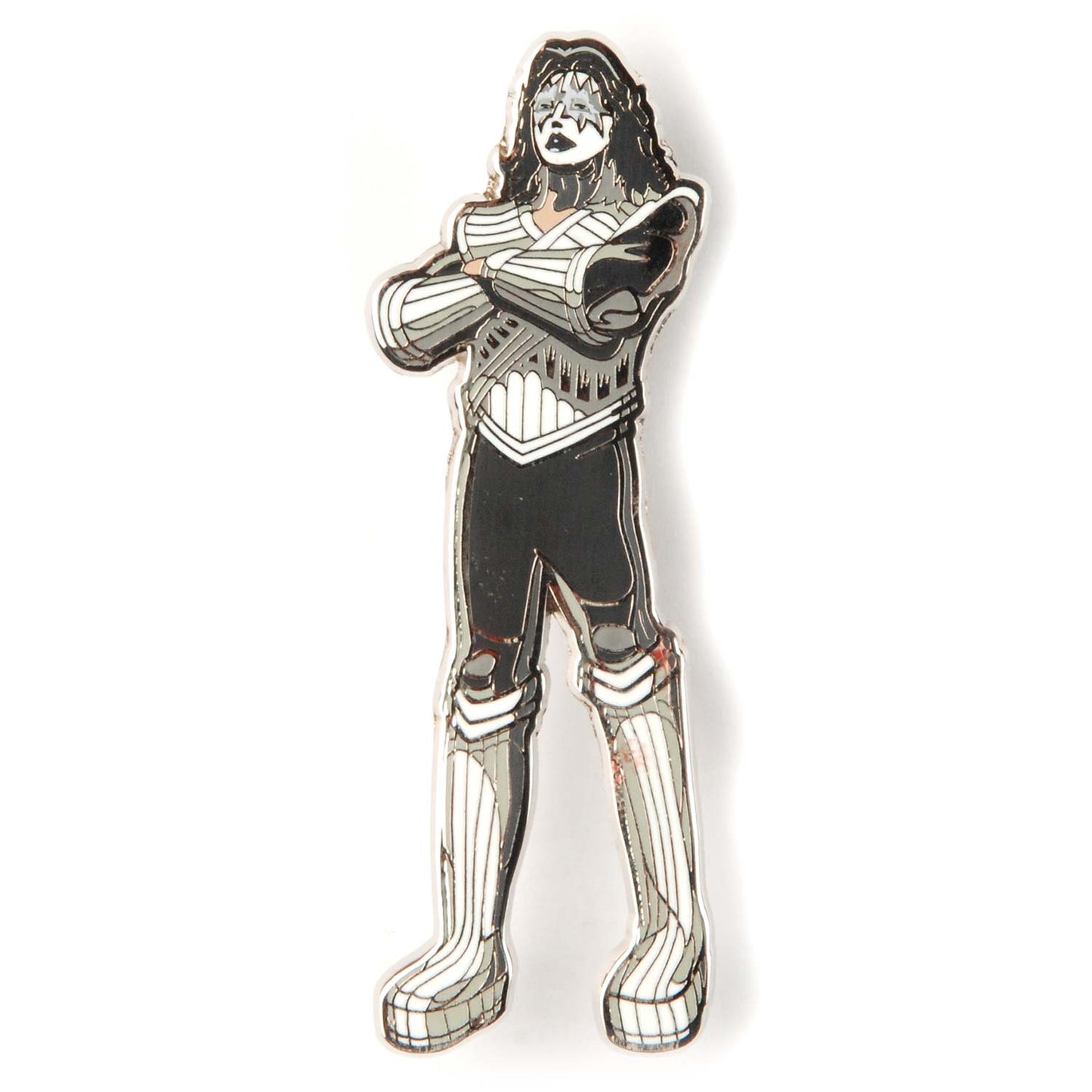 KISS The Spaceman Pewter Pin Badge