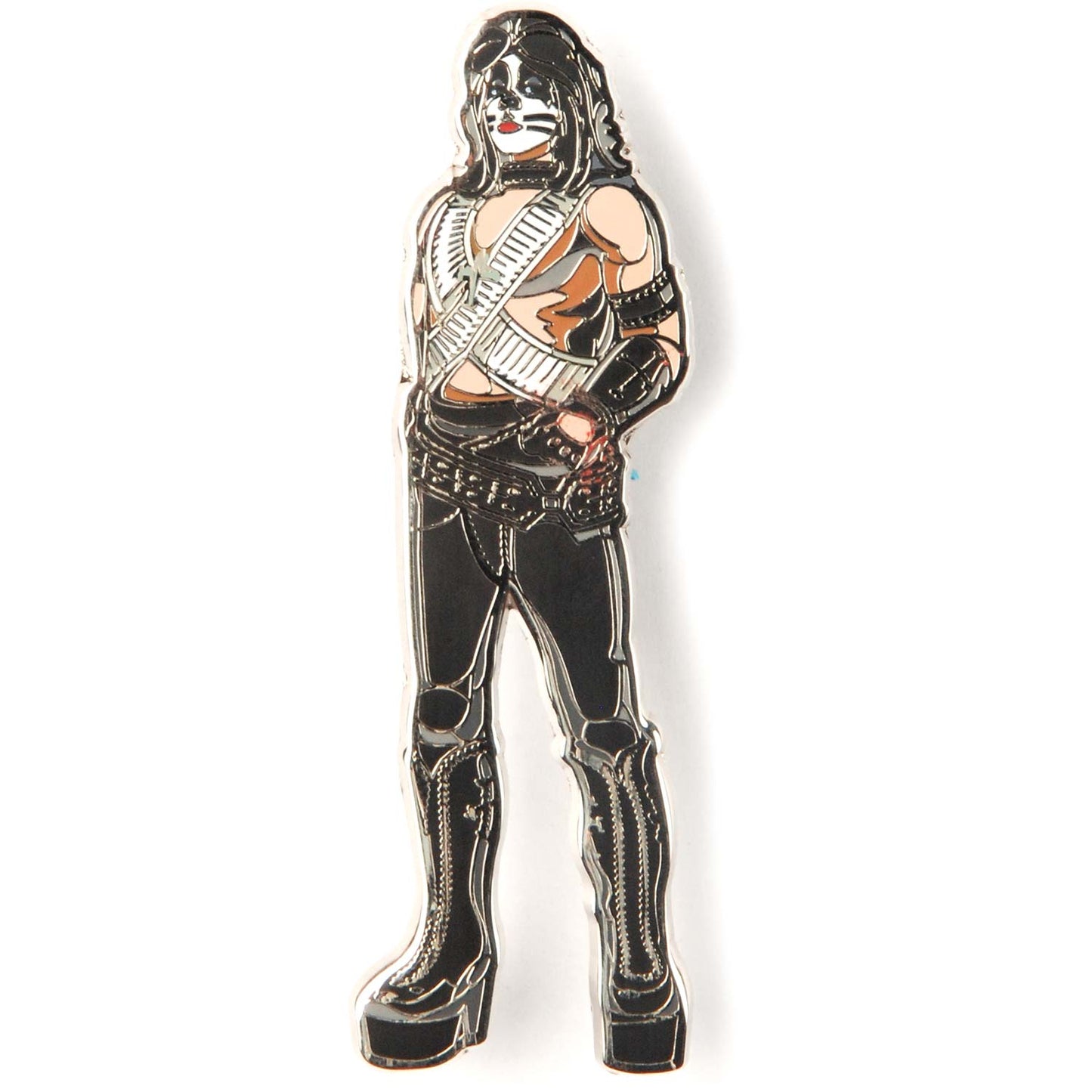 KISS The Catman Pewter Pin Badge
