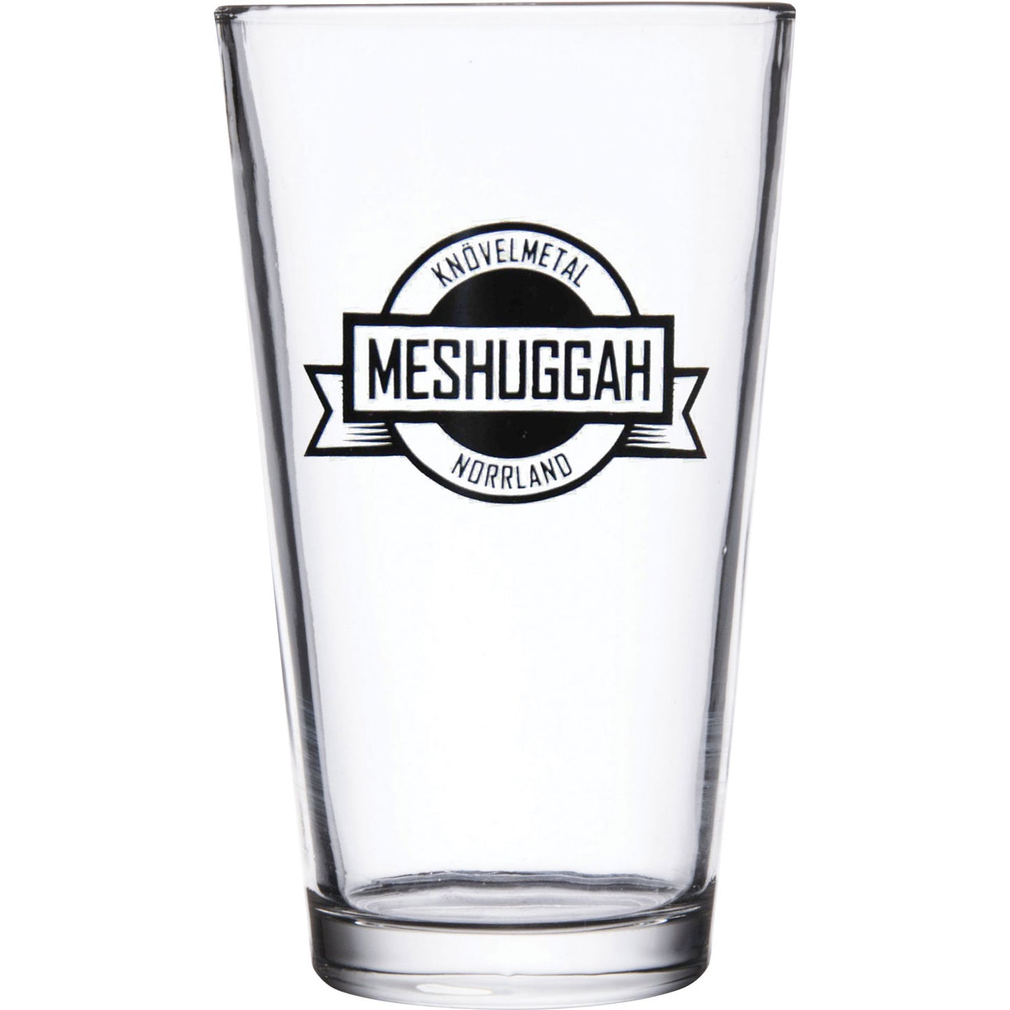 Meshuggah Crest Pint Glass