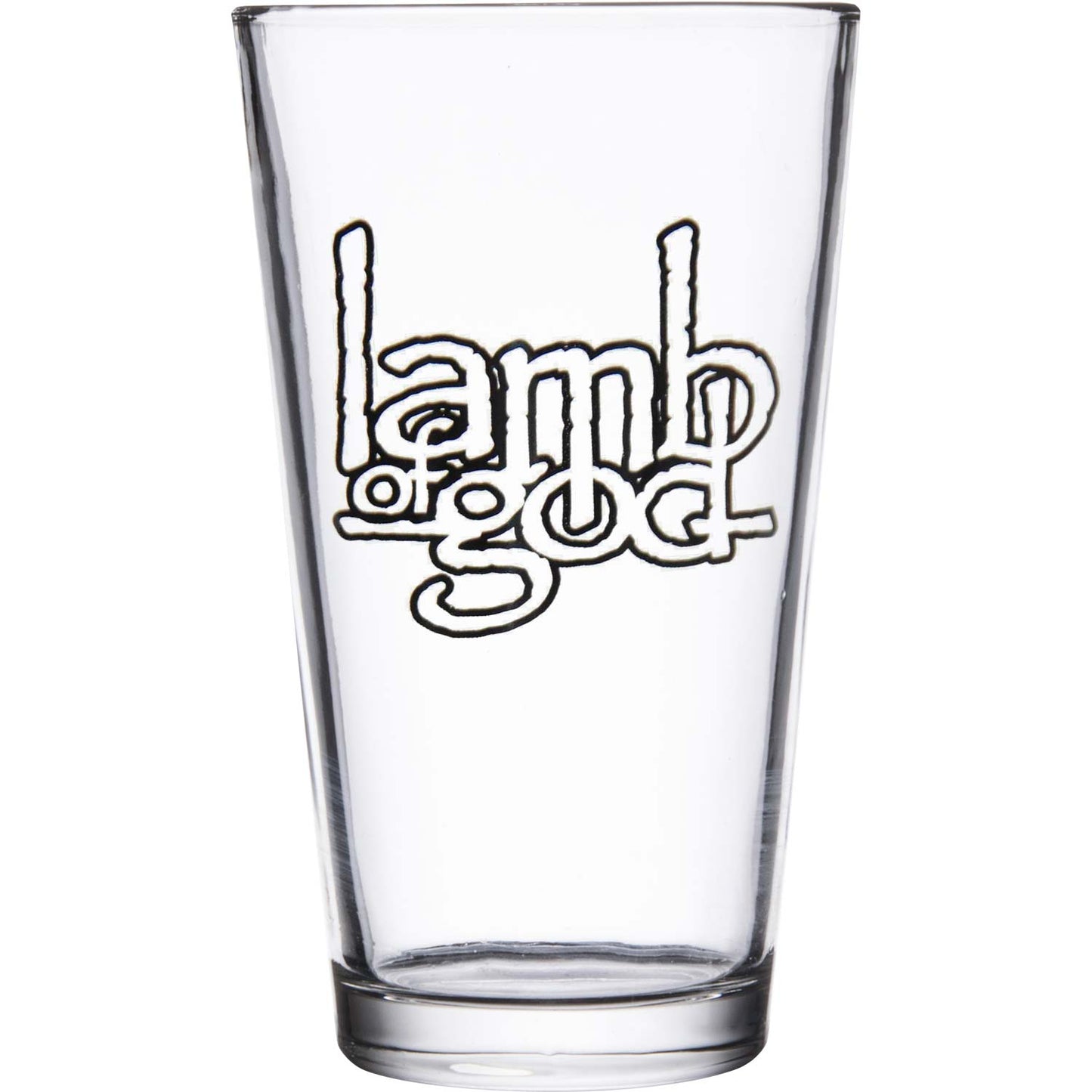 Lamb Of God Logo Pint Glass